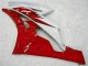 Rouge Blanc 06-07 Yamaha YZF R6 Carrosserie Moto Rouge Blanc 06-07 Yamaha YZF R6 Carrosserie Moto