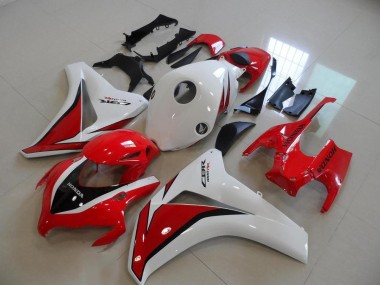 Rouge Blanc 08-11 Honda CBR1000RR Kit Carénages Motos