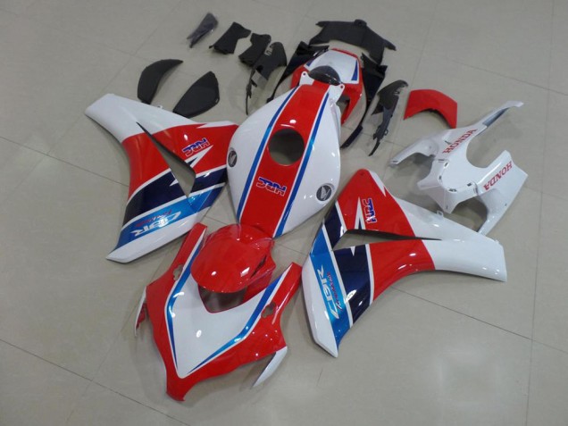Rouge Blanc Bleu HRC 08-11 Honda CBR1000RR Carénages Moto