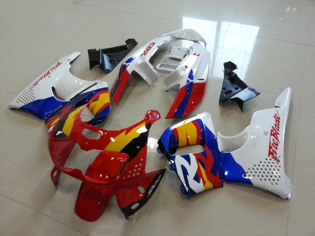 Rouge Blanc Jaune 96-97 Honda CBR900RR 893 Carénage Moto Rouge Blanc Jaune 96-97 Honda CBR900RR 893 Carénage Moto