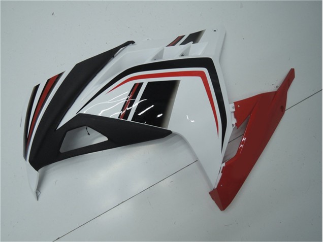 Rouge Blanc Noir 13-16 Kawasaki EX300 Carénage Moto Rouge Blanc Noir 13-16 Kawasaki EX300 Carénage Moto
