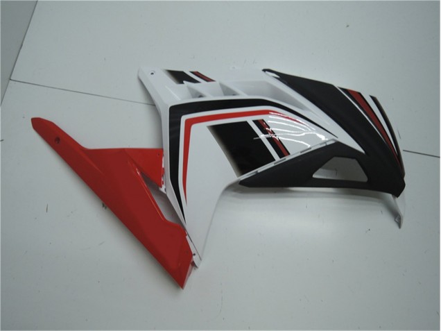 Rouge Blanc Noir 13-16 Kawasaki EX300 Carénage Moto Rouge Blanc Noir 13-16 Kawasaki EX300 Carénage Moto
