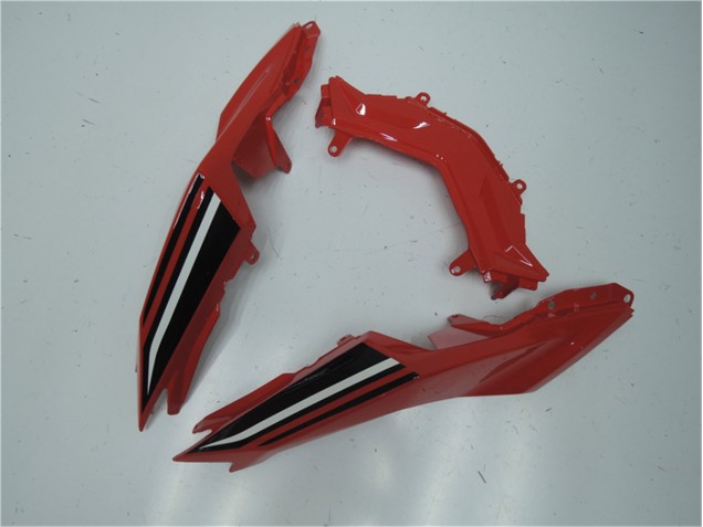 Rouge Blanc Noir 13-16 Kawasaki EX300 Carénage Moto Rouge Blanc Noir 13-16 Kawasaki EX300 Carénage Moto