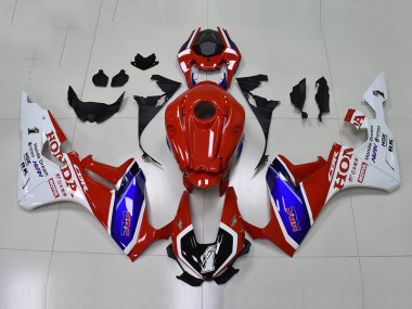 Rouge Bleu HRC 17-20 Honda CBR1000RR Carénage Moto