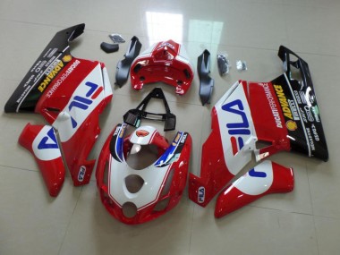 Rouge Fila 03-04 Ducati 749 999 Carénage Moto