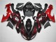 Rouge Flamme 06-07 Kawasaki ZX10R Carénage Moto Rouge Flamme 06-07 Kawasaki ZX10R Carénage Moto