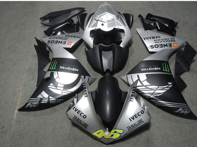 Rouge Flamme 09-11 Yamaha YZF R1 Carénage Moto Rouge Flamme 09-11 Yamaha YZF R1 Carénage Moto