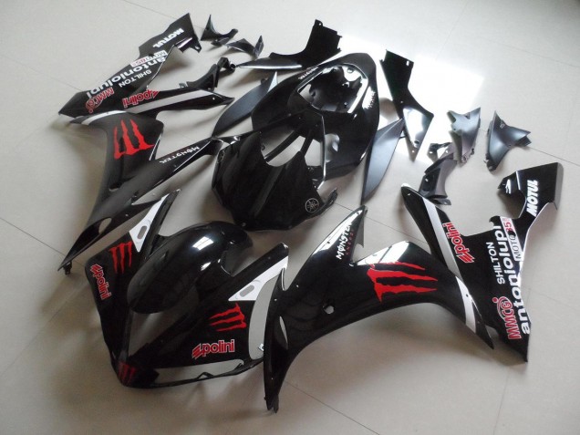 Rouge Monster 04-06 Yamaha YZF R1 Carénage Moto Rouge Monster 04-06 Yamaha YZF R1 Carénage Moto