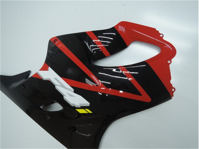 Rouge Noir 01-03 Honda CBR600 F4i Kit Carénages Motos Complet Rouge Noir 01-03 Honda CBR600 F4i Kit Carénages Motos Complet