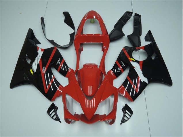 Rouge Noir 01-03 Honda CBR600 F4i Kit Carénages Motos Complet Rouge Noir 01-03 Honda CBR600 F4i Kit Carénages Motos Complet