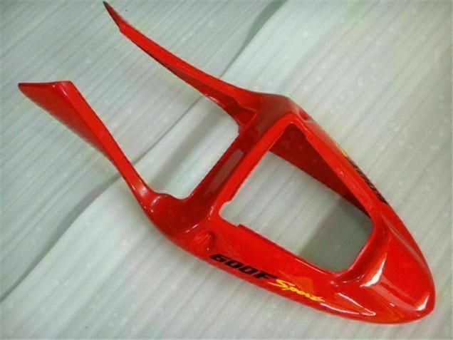 Rouge Noir 01-03 Honda CBR600 F4i Kit Carénages Motos Rouge Noir 01-03 Honda CBR600 F4i Kit Carénages Motos