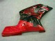 Rouge Noir 01-03 Suzuki GSXR 600/750 Carénage Moto Rouge Noir 01-03 Suzuki GSXR 600/750 Carénage Moto