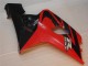 Rouge Noir 04-05 Suzuki GSXR 600/750 Carénages Moto Rouge Noir 04-05 Suzuki GSXR 600/750 Carénages Moto
