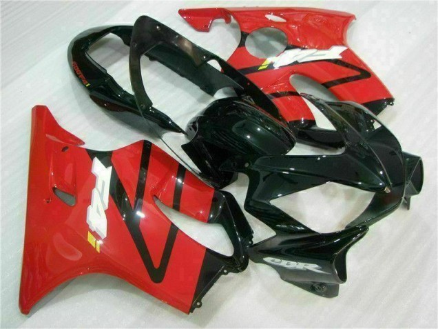 Rouge Noir 04-07 Honda CBR600 F4i Carénage Moto Rouge Noir 04-07 Honda CBR600 F4i Carénage Moto