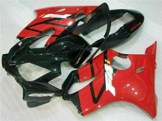 Rouge Noir 04-07 Honda CBR600 F4i Carénage Moto Rouge Noir 04-07 Honda CBR600 F4i Carénage Moto
