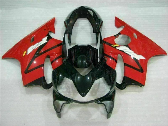 Rouge Noir 04-07 Honda CBR600 F4i Carénage Moto Rouge Noir 04-07 Honda CBR600 F4i Carénage Moto