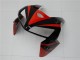 Rouge Noir 05-06 Honda CBR600RR Carénages Moto Rouge Noir 05-06 Honda CBR600RR Carénages Moto