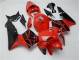 Rouge Noir 05-06 Honda CBR600RR Kit Carénages Motos Rouge Noir 05-06 Honda CBR600RR Kit Carénages Motos