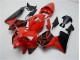 Rouge Noir 05-06 Honda CBR600RR Kit Carénages Motos Rouge Noir 05-06 Honda CBR600RR Kit Carénages Motos