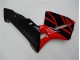 Rouge Noir 05-06 Honda CBR600RR Kit Carénages Motos Rouge Noir 05-06 Honda CBR600RR Kit Carénages Motos