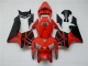 Rouge Noir 05-06 Honda CBR600RR Kit Carénages Motos Rouge Noir 05-06 Honda CBR600RR Kit Carénages Motos