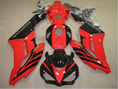 Rouge Noir Fireblade 04-05 Honda CBR1000RR Carénage Moto