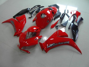 Rouge Noir Mat 12-16 Honda CBR1000RR Carénage Moto