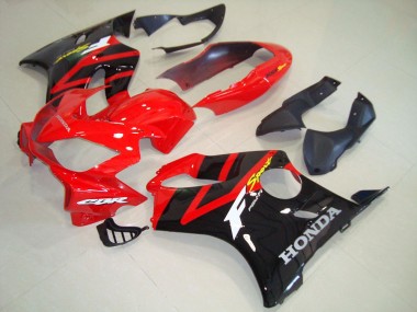 Rouge Noir Rouge Tail 04-07 Honda CBR600 F4i Carénage Moto