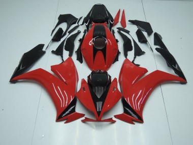 Rouge Noir avec No Décalque 12-16 Honda CBR1000RR Carénage Moto