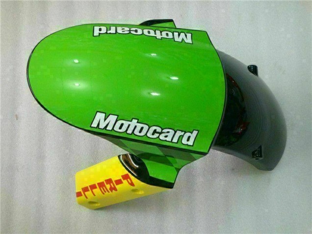 Rouge Vert Motocard 09-12 Kawasaki ZX6R Carénage Moto Rouge Vert Motocard 09-12 Kawasaki ZX6R Carénage Moto