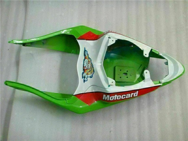 Rouge Vert Motocard 09-12 Kawasaki ZX6R Carénage Moto Rouge Vert Motocard 09-12 Kawasaki ZX6R Carénage Moto