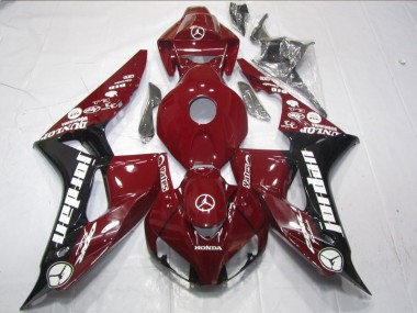Rouge Yates 06-07 Honda CBR1000RR Carénage Moto