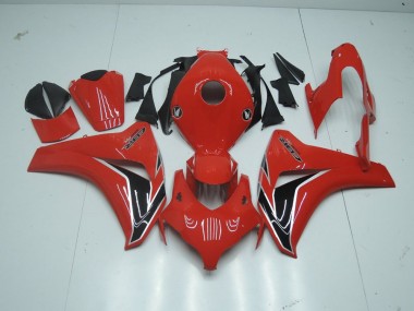Rouge et Or Noir 08-11 Honda CBR1000RR Carénage Moto