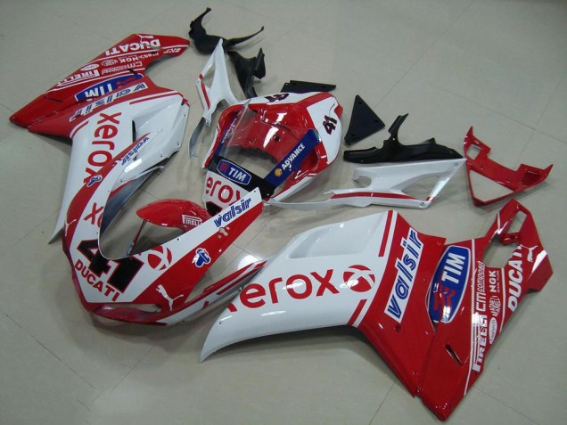 Spécial Xerox 07-14 Ducati 848 1098 1198 Carénage Moto Spécial Xerox 07-14 Ducati 848 1098 1198 Carénage Moto