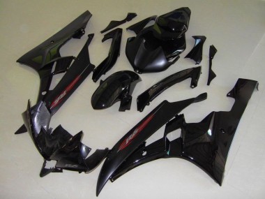 Style OEM Noir 06-07 Yamaha YZF R6 Carénage Moto