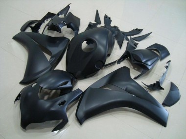 Tout Noir mat 08-11 Honda CBR1000RR Carénage Moto
