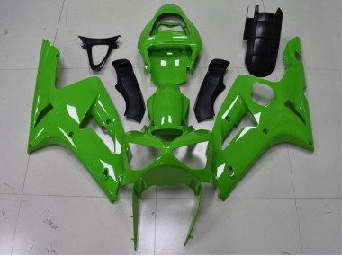 Vert 03-04 Kawasaki ZX6R Carénages Moto