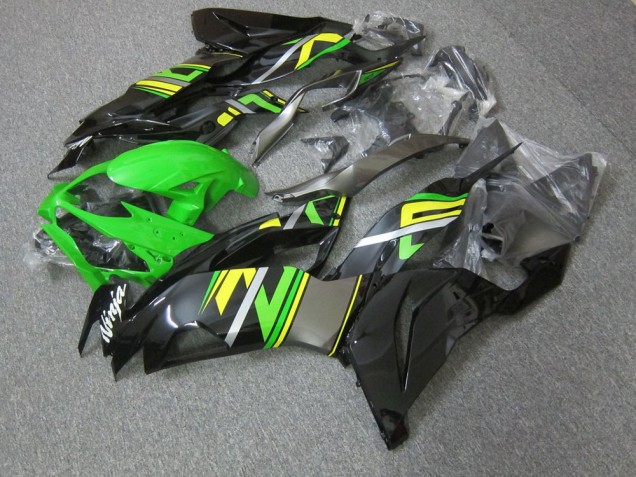 Vert 19-23 Kawasaki ZX6R Carénage Moto Vert 19-23 Kawasaki ZX6R Carénage Moto