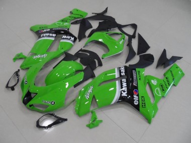 Vert Arrow 07-08 Kawasaki ZX6R Carénage Moto