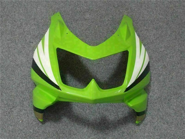 Vert Blanc Noir Ninja 08-12 Kawasaki EX250 Carénage Moto Vert Blanc Noir Ninja 08-12 Kawasaki EX250 Carénage Moto