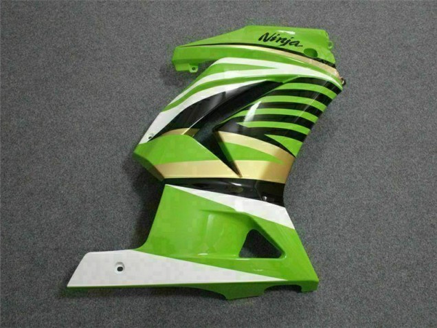 Vert Blanc Noir Ninja 08-12 Kawasaki EX250 Carénage Moto Vert Blanc Noir Ninja 08-12 Kawasaki EX250 Carénage Moto