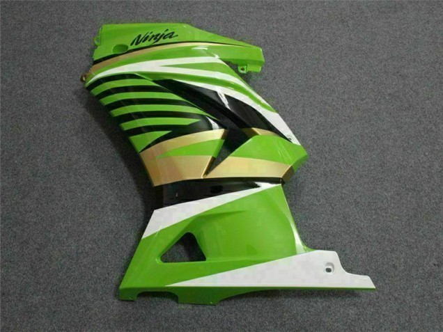 Vert Blanc Noir Ninja 08-12 Kawasaki EX250 Carénage Moto Vert Blanc Noir Ninja 08-12 Kawasaki EX250 Carénage Moto