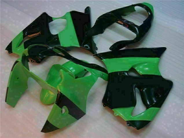 Vert Noir 00-02 Kawasaki ZX6R Carrosserie Moto Vert Noir 00-02 Kawasaki ZX6R Carrosserie Moto