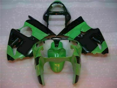 Vert Noir 00-02 Kawasaki ZX6R Carrosserie Moto