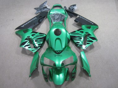 Vert Noir 03-04 Honda CBR600RR Carénage Moto