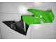 Vert Noir 09-11 Kawasaki EX650 Carénages Moto Vert Noir 09-11 Kawasaki EX650 Carénages Moto
