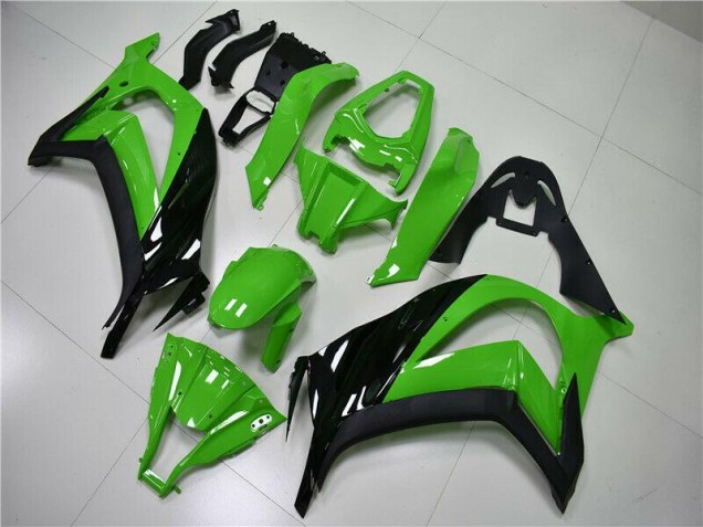 Vert Noir 11-15 Kawasaki ZX10R Carrosserie Moto Vert Noir 11-15 Kawasaki ZX10R Carrosserie Moto