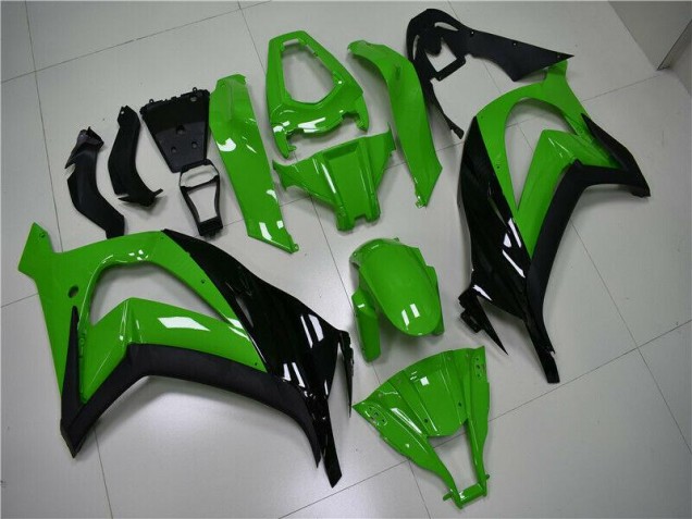 Vert Noir 11-15 Kawasaki ZX10R Carrosserie Moto Vert Noir 11-15 Kawasaki ZX10R Carrosserie Moto