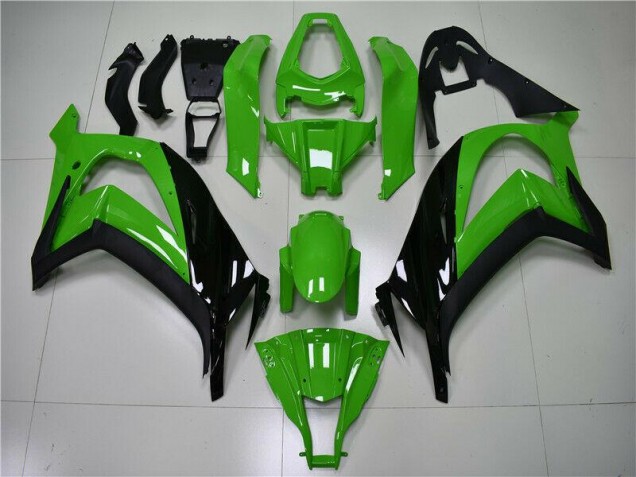 Vert Noir 11-15 Kawasaki ZX10R Carrosserie Moto Vert Noir 11-15 Kawasaki ZX10R Carrosserie Moto