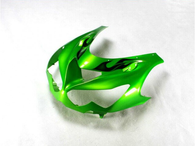 Vert Noir 12-21 Kawasaki ZX14R ZZR1400 Carénage Moto Vert Noir 12-21 Kawasaki ZX14R ZZR1400 Carénage Moto